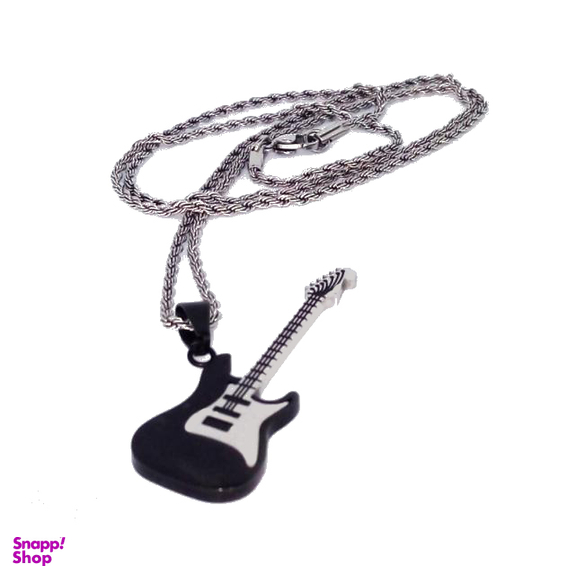 گردنبند مردانه طرح گیتار کد G02
