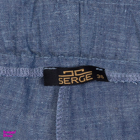 شلوارک زنانه سرژه (Serge) مدل 229112-Blue