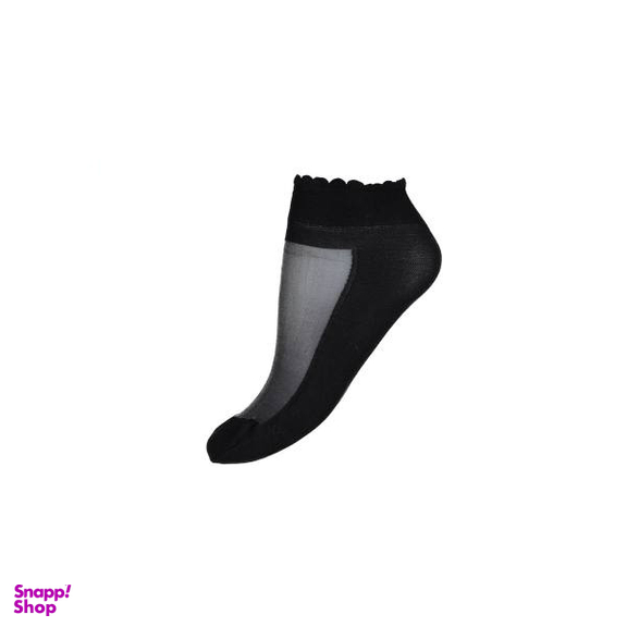 جوراب زنانه شهر شیک مدل شیشه ای کفه دار Cl837B