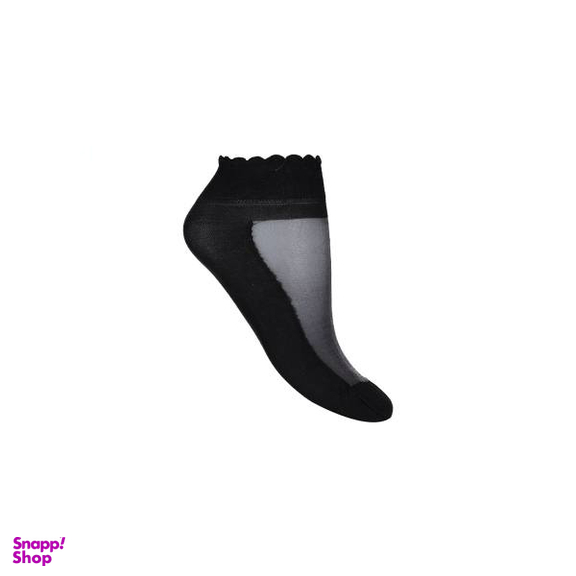 جوراب زنانه شهر شیک مدل شیشه ای کفه دار Cl837B
