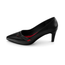 کفش زنانه مارال چرم (Mymaral) مدل اسکای Kh-Black