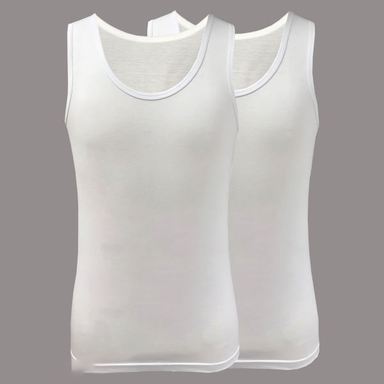 زیرپوش بدون آستین مردانه آریان نخ باف (Arian Nakhbaf) مدل 1111 بسته 2 عددی