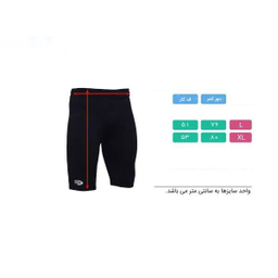 شورت ورزشی مردانه نوزده 1991 اس دبلیو (1991SW) مدل Simplex Black