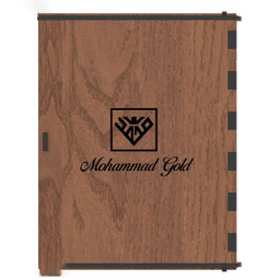 شمش طلا 24 عیار طلای محمد (Mohammad Gold) طرح برج آزادی کد 2500