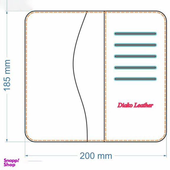 کیف پول چرم دیاکو (Diako Leather) مدل 258