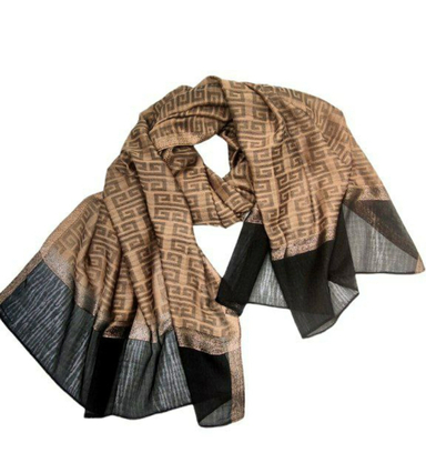 شال زنانه مدل نخ ابریشم