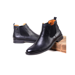 بوت چرم مردانه مستر چرم (Mr Charm) مدل Mrch30028 رنگ مشکی