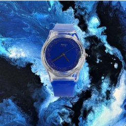 ساعت مچی عقربه‌ای دخترانه طرح Swatch مدل 1