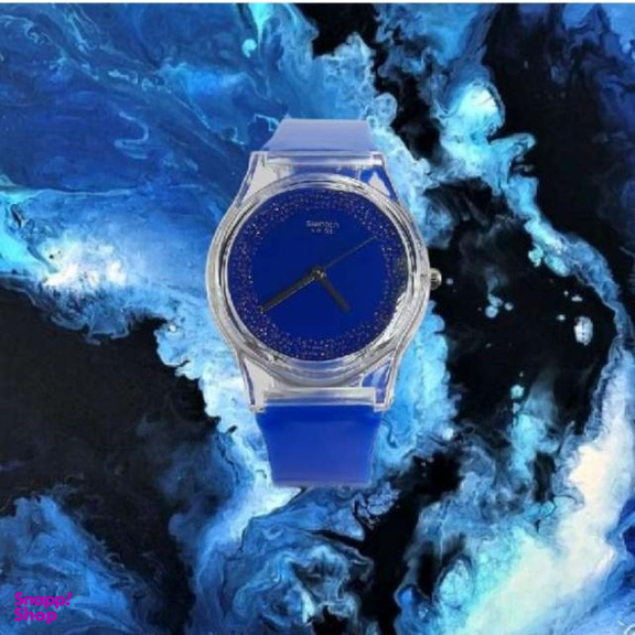 ساعت مچی عقربه‌ای دخترانه طرح Swatch مدل 1