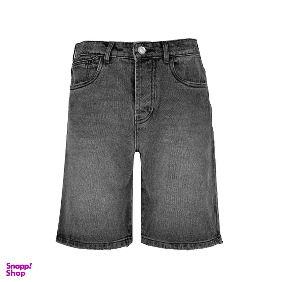 شلوارک جین مردانه بادی اسپینر (Body Spinner) مدل 4267 رنگ ذغالی