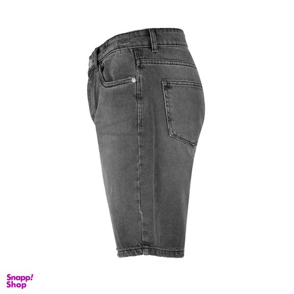 شلوارک جین مردانه بادی اسپینر (Body Spinner) مدل 4267 رنگ ذغالی