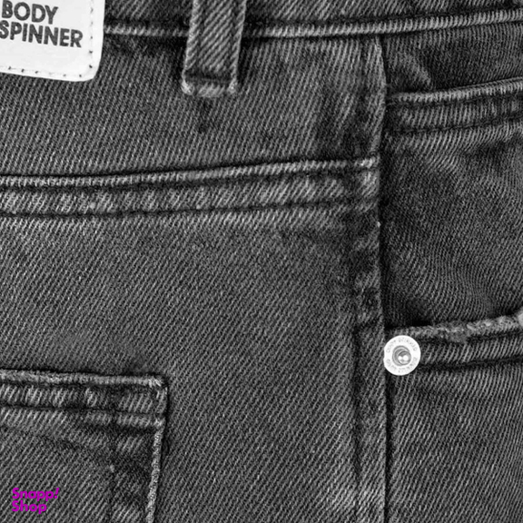 شلوارک جین مردانه بادی اسپینر (Body Spinner) مدل 4267 رنگ ذغالی