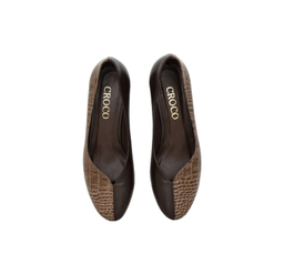 کفش کلاسیک زنانه کروکو (Croco) مدل 200015 رنگ طوسی