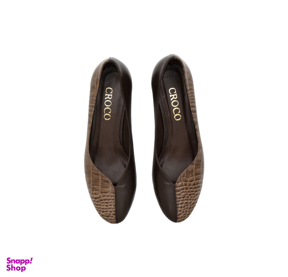 کفش کلاسیک زنانه کروکو (Croco) مدل 200015 رنگ طوسی