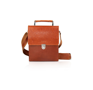 کیف کراس بادی مردانه کروکو (Croco) مدل راشین دسته دار