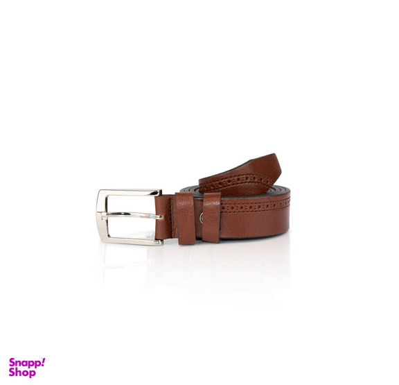 کمربند مردانه زبانه دار کروکو (Croco) مدل 3550 رنگ عسلی