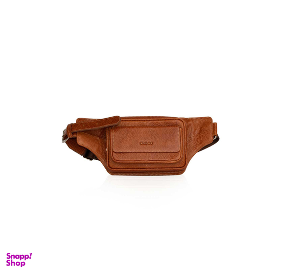 کیف کمری چرم کروکو (Croco) مدل بارون