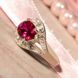 انگشتر نقره زنانه بازرگانی میلادی کد AW-021