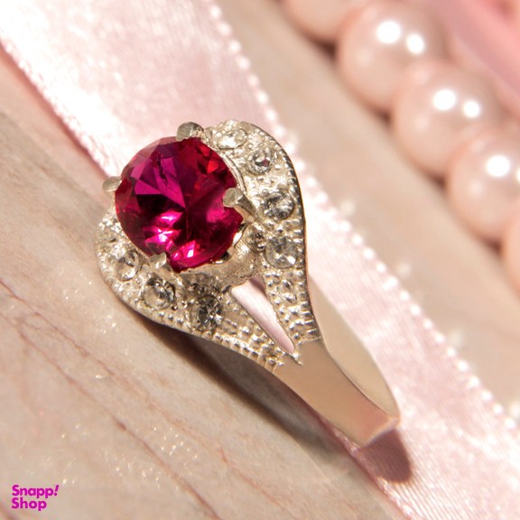 انگشتر نقره زنانه بازرگانی میلادی کد AW-021