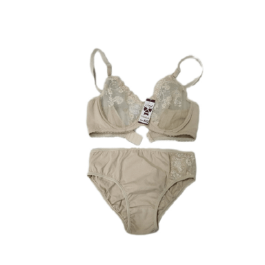 ست شورت و سوتین زنانه چیچک (Chichak) رنگ کرم
