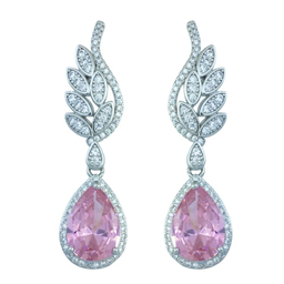 گوشواره زنانه سواروسکی (Swarovski) مدل اشک کد E4195