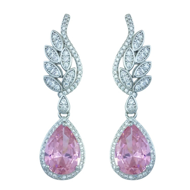 گوشواره زنانه سواروسکی (Swarovski) مدل اشک کد E4195