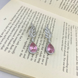 گوشواره زنانه سواروسکی (Swarovski) مدل اشک کد E4195