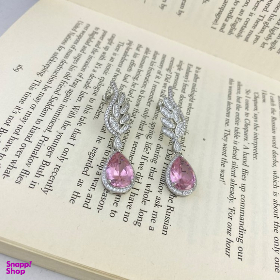 گوشواره زنانه سواروسکی (Swarovski) مدل اشک کد E4195