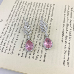 گوشواره زنانه سواروسکی (Swarovski) مدل اشک کد E4195