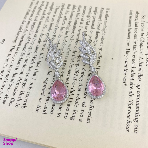 گوشواره زنانه سواروسکی (Swarovski) مدل اشک کد E4195