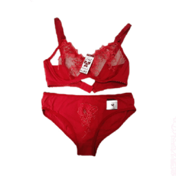 ست شورت و سوتین چیچک (Chichak) رنگ قرمز