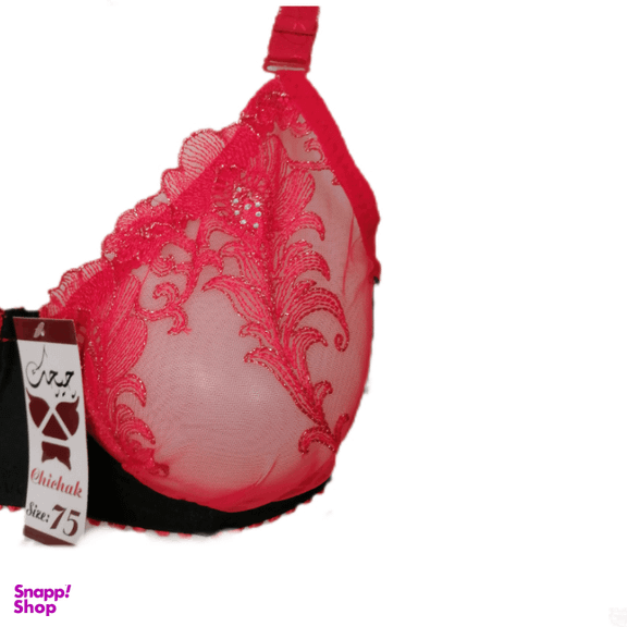 ست شورت و سوتین چیچک (Chichak) رنگ قرمز مشکی