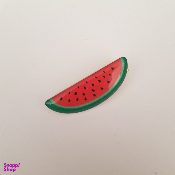 گیره مو دخترانه مدل هندوانه بسته 2 عددی