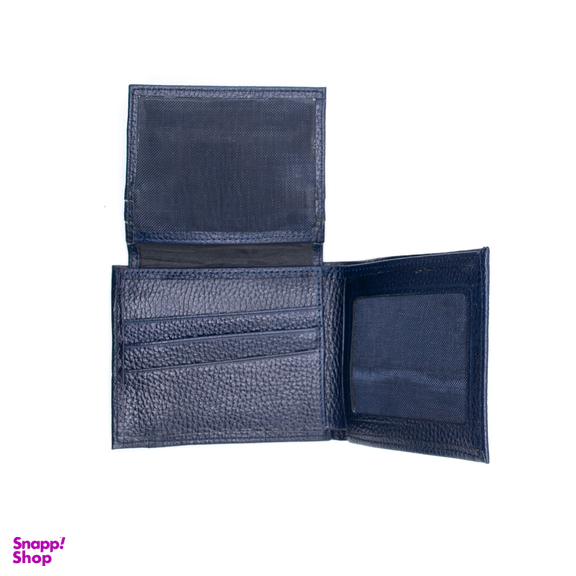 کیف پول مردانه چرم جلو دکمه دار با جعبه هدیه mrc30019