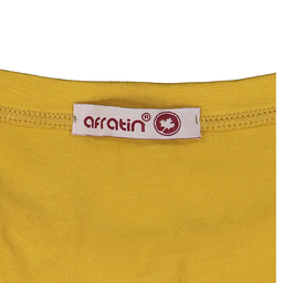 ست تیشرت و شلوارک زنانه افراتین (Afratin) مدل آرام رنگ خردلی