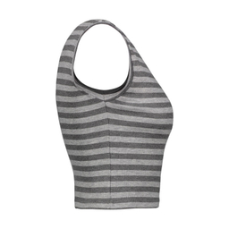 نیم تنه زنانه افراتین مدل راه راه رنگ طوسی تیره