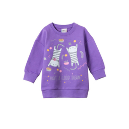 سویشرت دخترانه جی بی جو (Jibijo) مدل چاپ گربه کد 70037PP