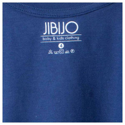 ست تیشرت و شلوار دخترانه جی بی جو (Jibijo) مدل گوزن 70043 رنگ سرمه ای