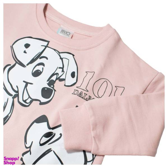 سویشرت دخترانه جی بی جو (Jibijo) مدل 101 سگ خالدار کد 70021PI