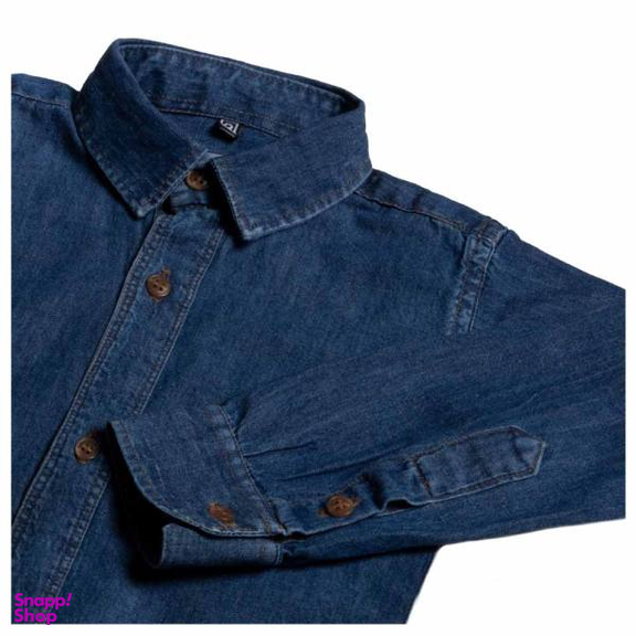 پیراهن پسرانه جی بی جو (Jibijo) مدل جین کد 9929DB