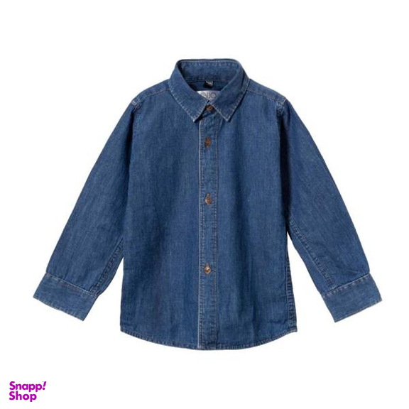 پیراهن پسرانه جی بی جو (Jibijo) مدل جین کد 9929DB