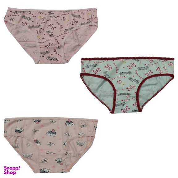 شورت دخترانه کوزا (Koza) مدل J-NIZ_3713 مجموعه 3 عددی