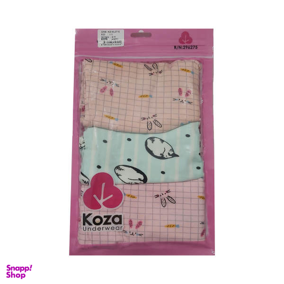 شورت دخترانه کوزا (Koza) مدل J-NIZ_3688 مجموعه 3 عددی