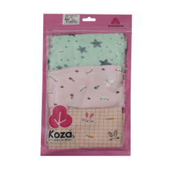 شورت دخترانه کوزا (Koza) مدل J-NIZ_3691 مجموعه 3 عددی