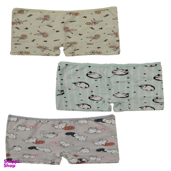 شورت دخترانه کوزا (Koza) مدل J-NIZ_3696 مجموعه 3 عددی