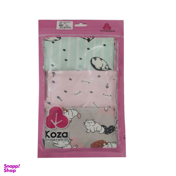 شورت دخترانه کوزا (Koza) مدل J-NIZ_3684 مجموعه 3 عددی