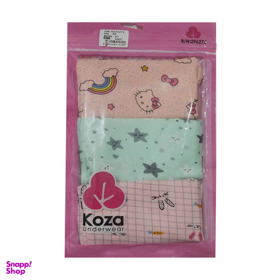 شورت دخترانه کوزا (Koza) مدل J-NIZ_3690 مجموعه 3 عددی