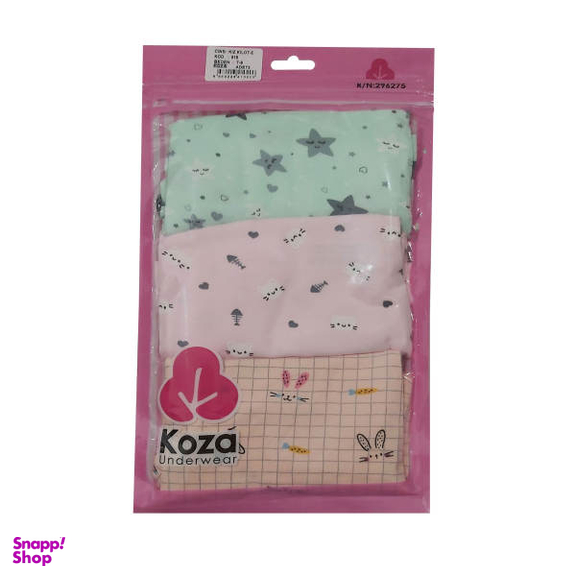 شورت دخترانه کوزا (Koza) مدل J-NIZ_3691 مجموعه 3 عددی