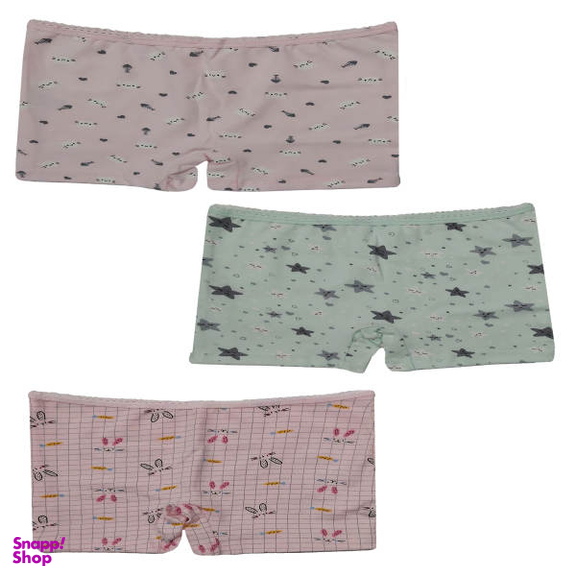 شورت دخترانه کوزا (Koza) مدل J-NIZ_3691 مجموعه 3 عددی