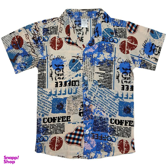 پیراهن پسرانه مدلا (Medela) مدل هاوایی کد KAM 25122